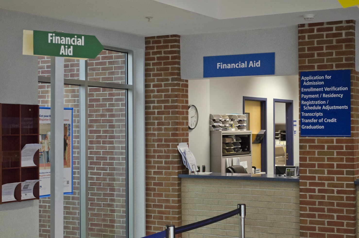 btc financial aid office