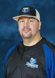 KCC's head softball coach Darrick Brown