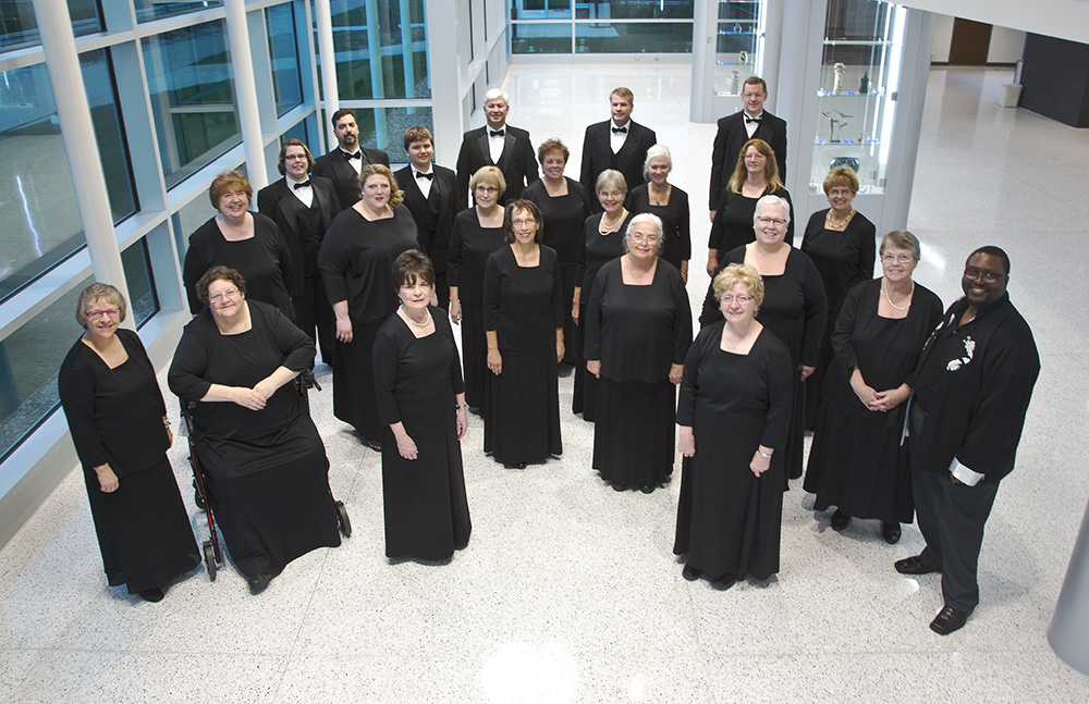 A group photo of KCC's Branch County Community Chorus