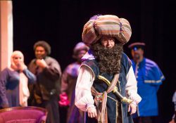 A scene from the KCC Opera Workshop production of "Amahl and the Night Visitors" in 2014.