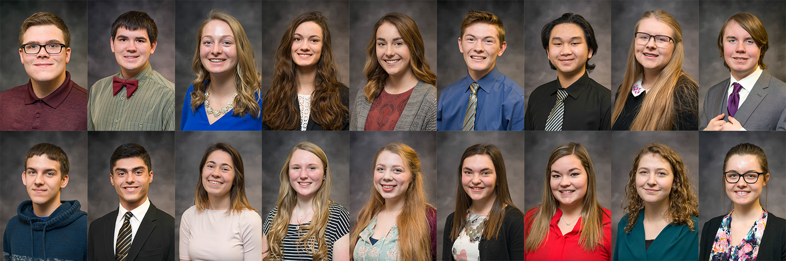 The KCC Foundation's 2018-19 class of Gold Key Scholars.