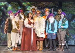 The cast of KCC's 2016 Opera Workshop production "Snow White: The Opera."