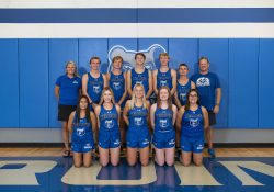 KCC's Fall 2020 men's and women's cross country teams.
