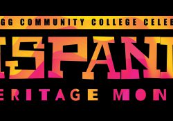A text slide that reads "Kellogg Community College celebrates Hispanic Heritage Month."