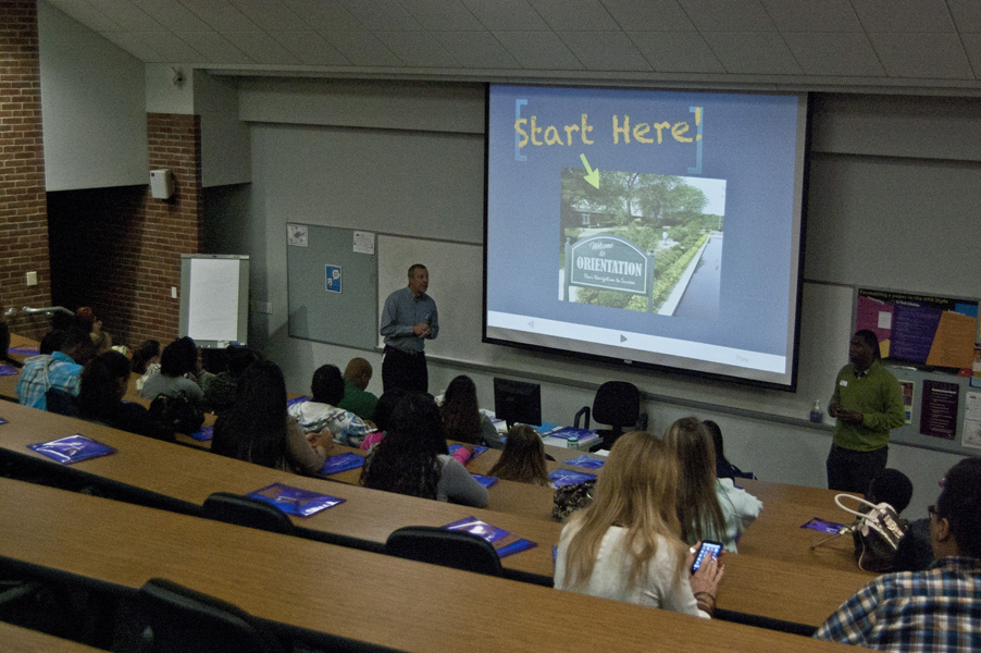 A photo from a KCC orientation