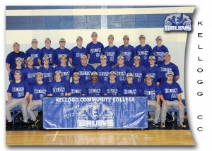 KCC's baseball team pictured in their 2012 team photo.