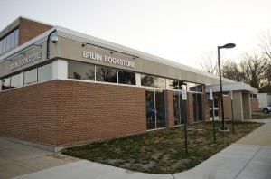 The Bruin Bookstore, located on the first floor of the Lane-Thomas Building.