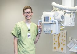 KCC Radiography student Gregory Whitmer.