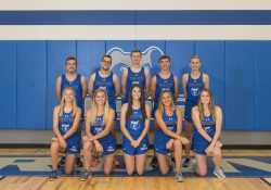 KCC's 2018 men's and women's cross-country teams.