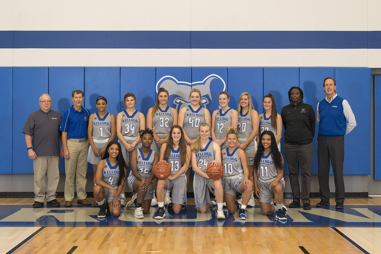 KCC's 2019-20 women's basketball team.