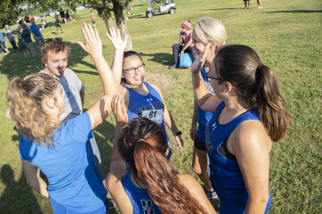 Seven of eight KCC crosscountry runners run PRs at KnightRaider