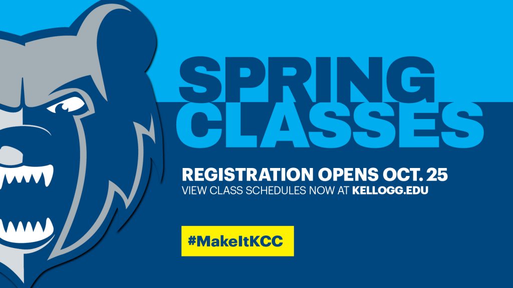 Registration for winter/spring classes begins Oct. 25 at Kellogg