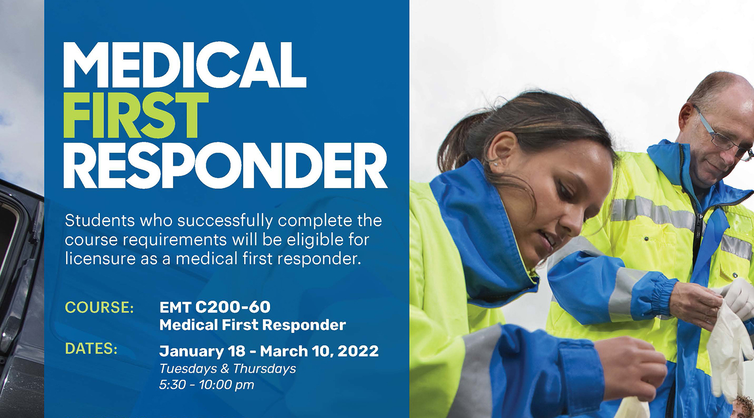 KCC offering Medical First Responder training in Coldwater starting Jan