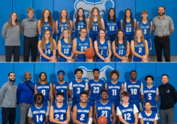 KCC's 2022-23 men's and women's basketball teams.