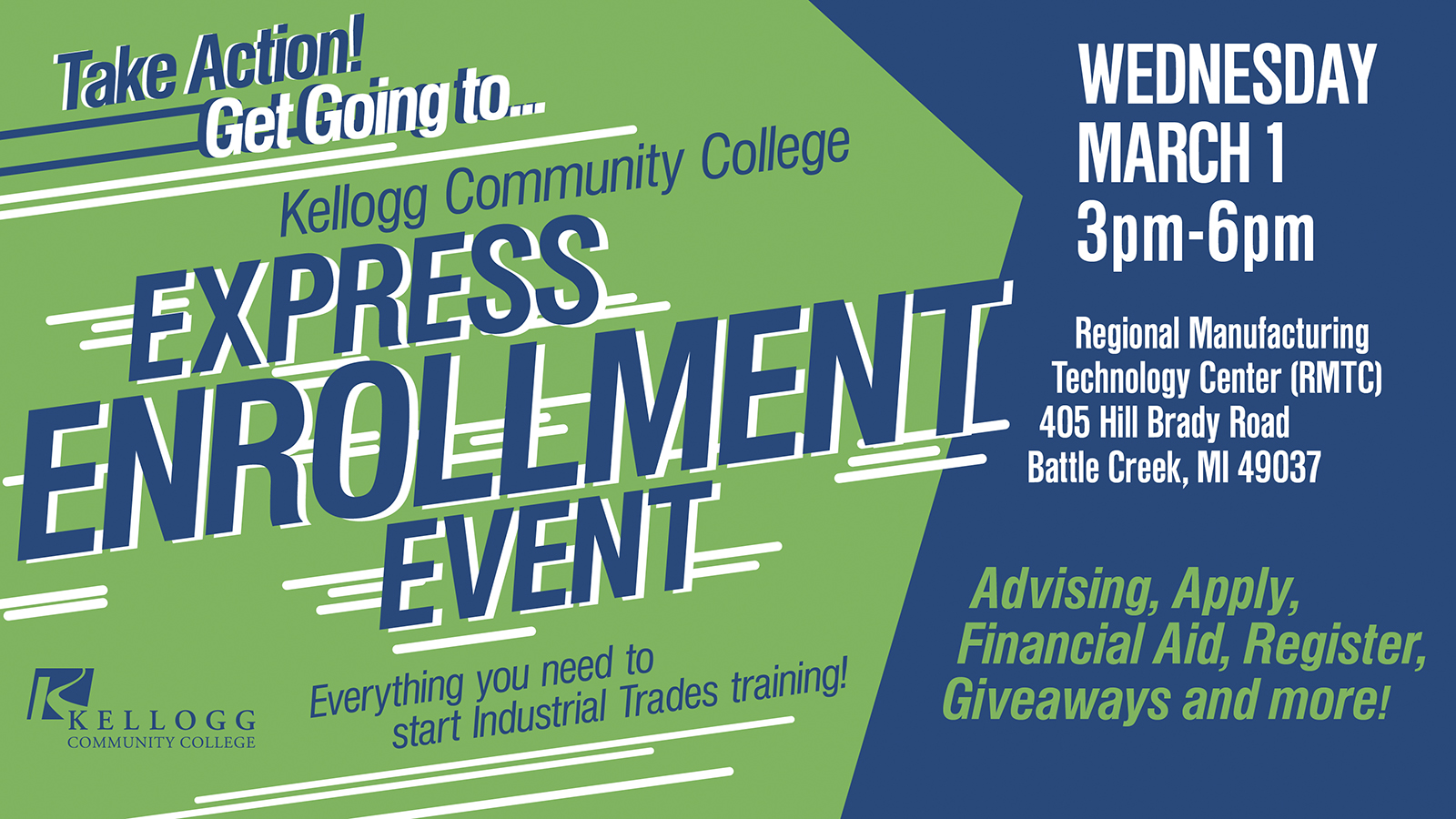 Express Enrollment Event to offer fasttrack services, giveaways at KCC