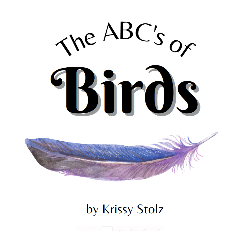 "The ABC's of Birds" book cover.