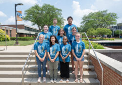 A group photo of the Board of Trustees Scholars.