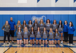 KCC's 2024 women's volleyball team.