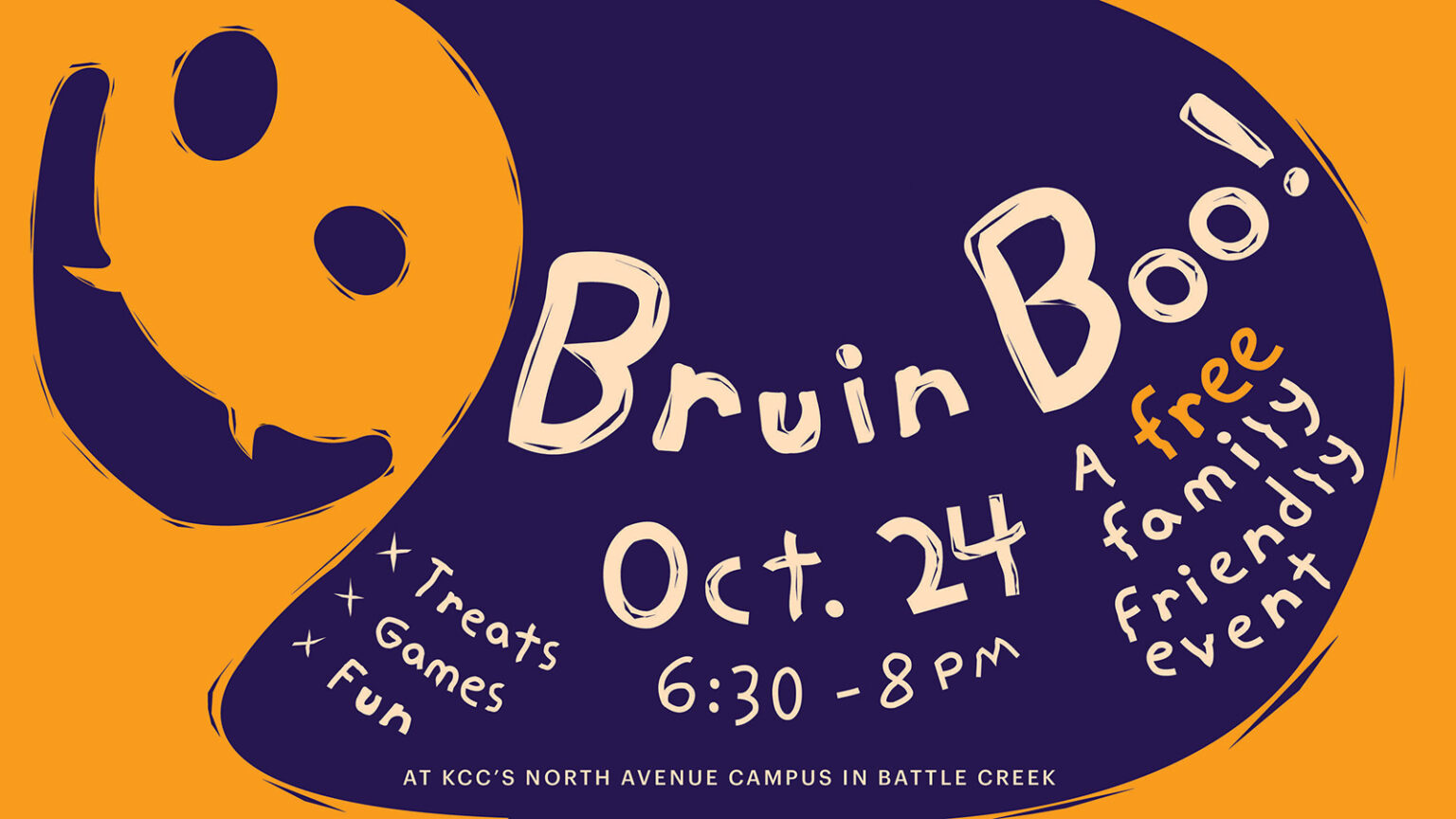 Bruin Boo trickortreating Halloween event for families is Oct. 24 on campus in Battle Creek