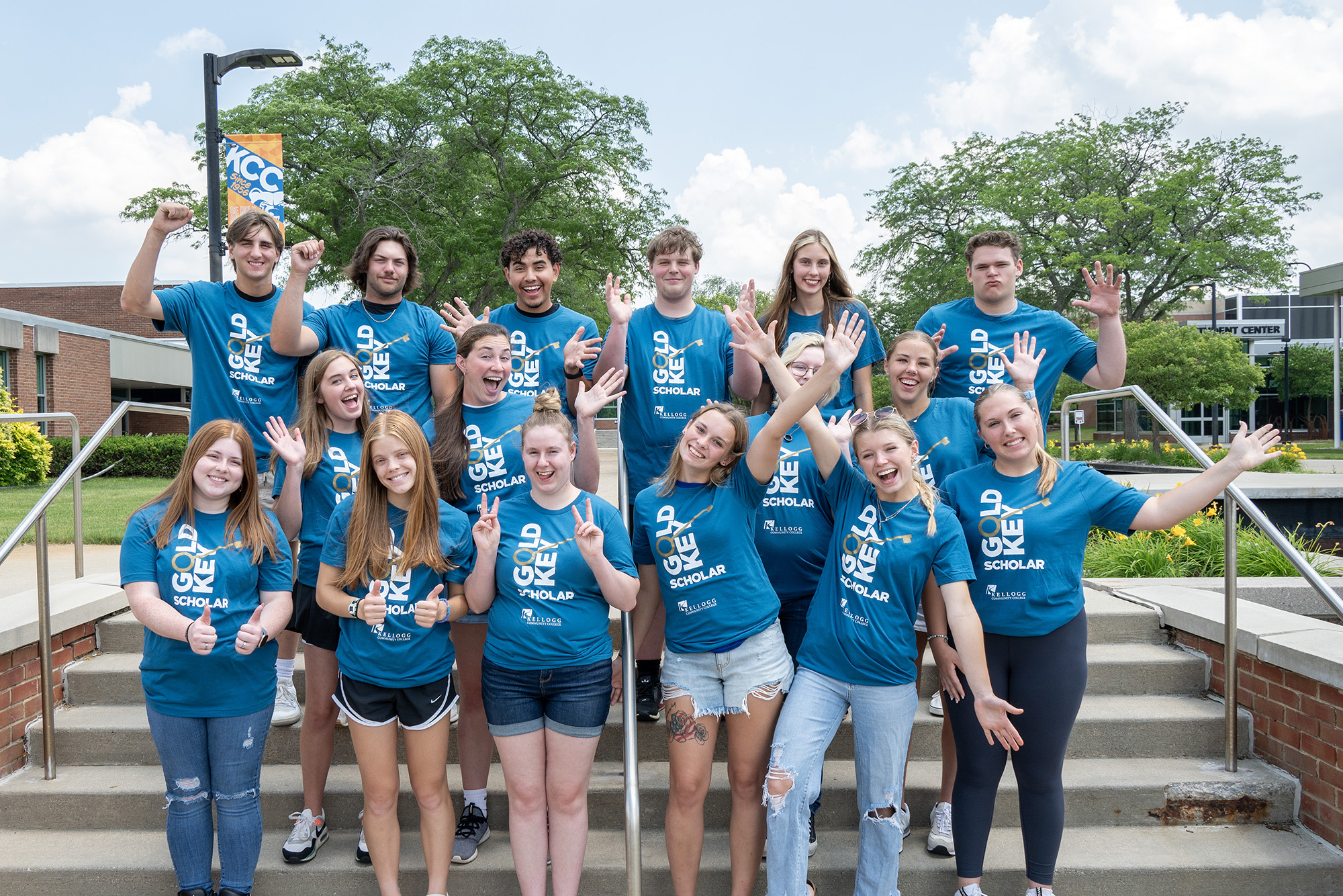 KCC scholarship recipients.