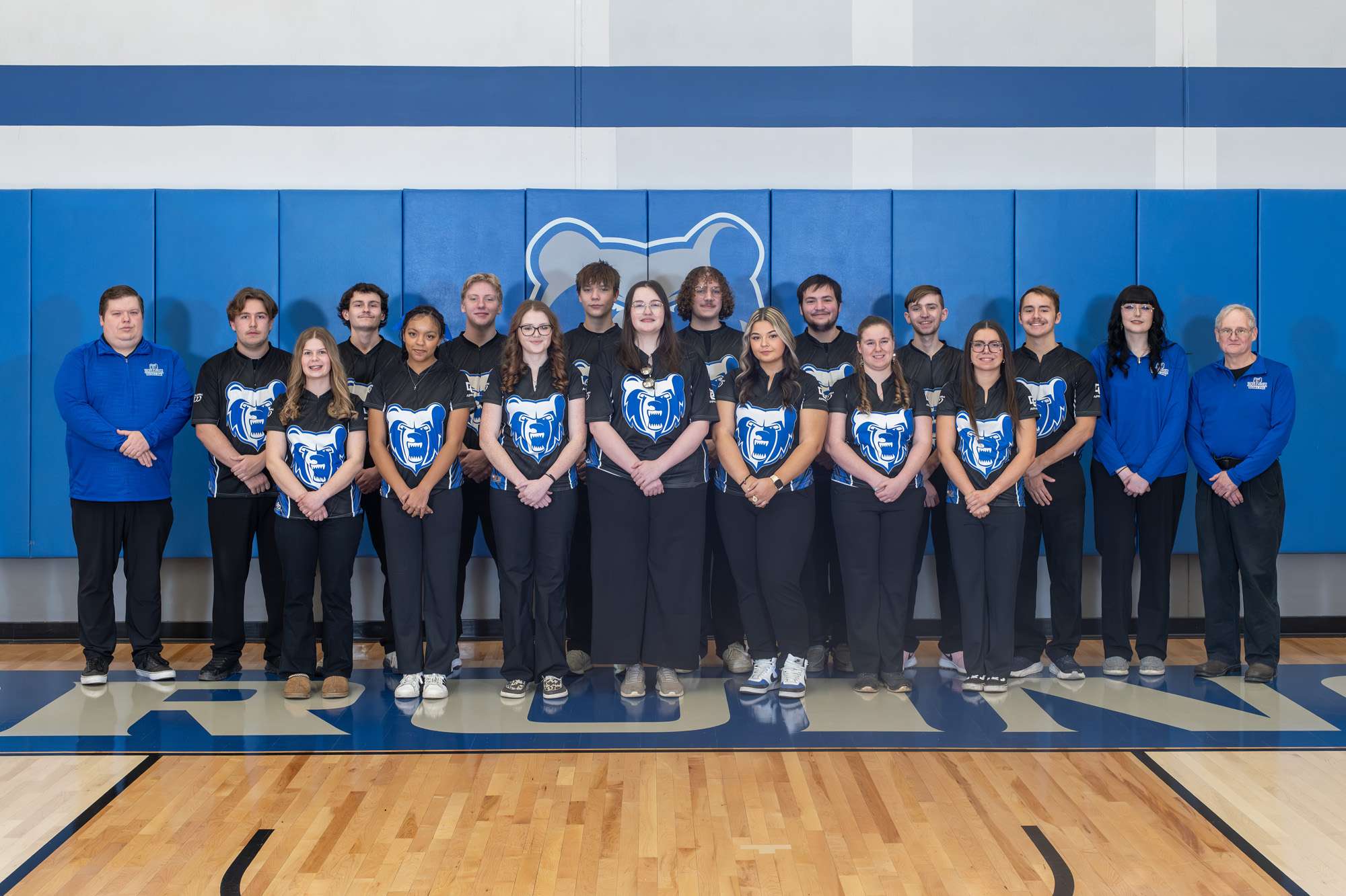 KCC's 2025-26 bowling teams.