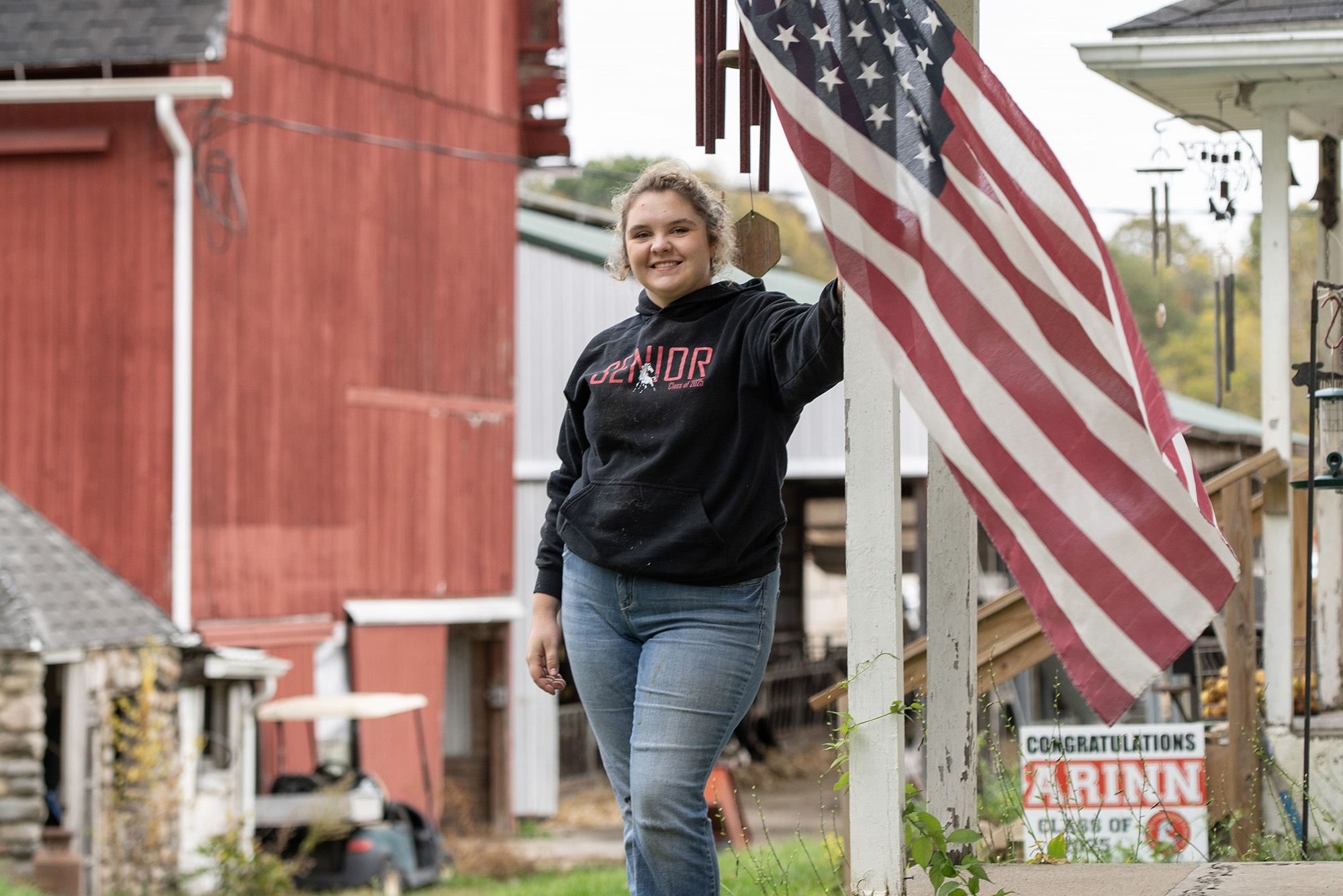 Ag Science student Arinn Wing