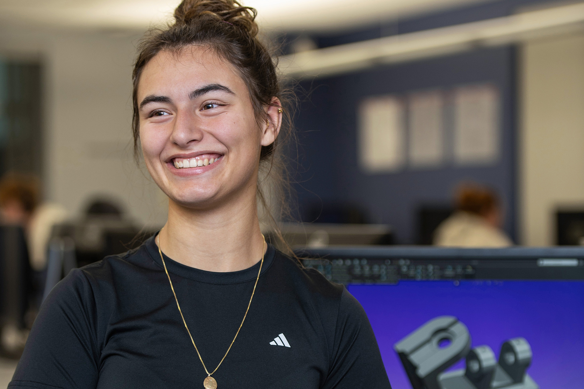 CAD student Antonia Keith