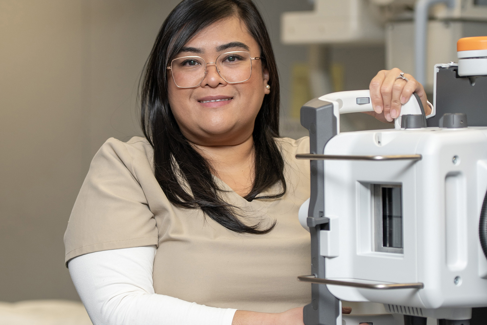 KCC Radiography student Joana Hinkley