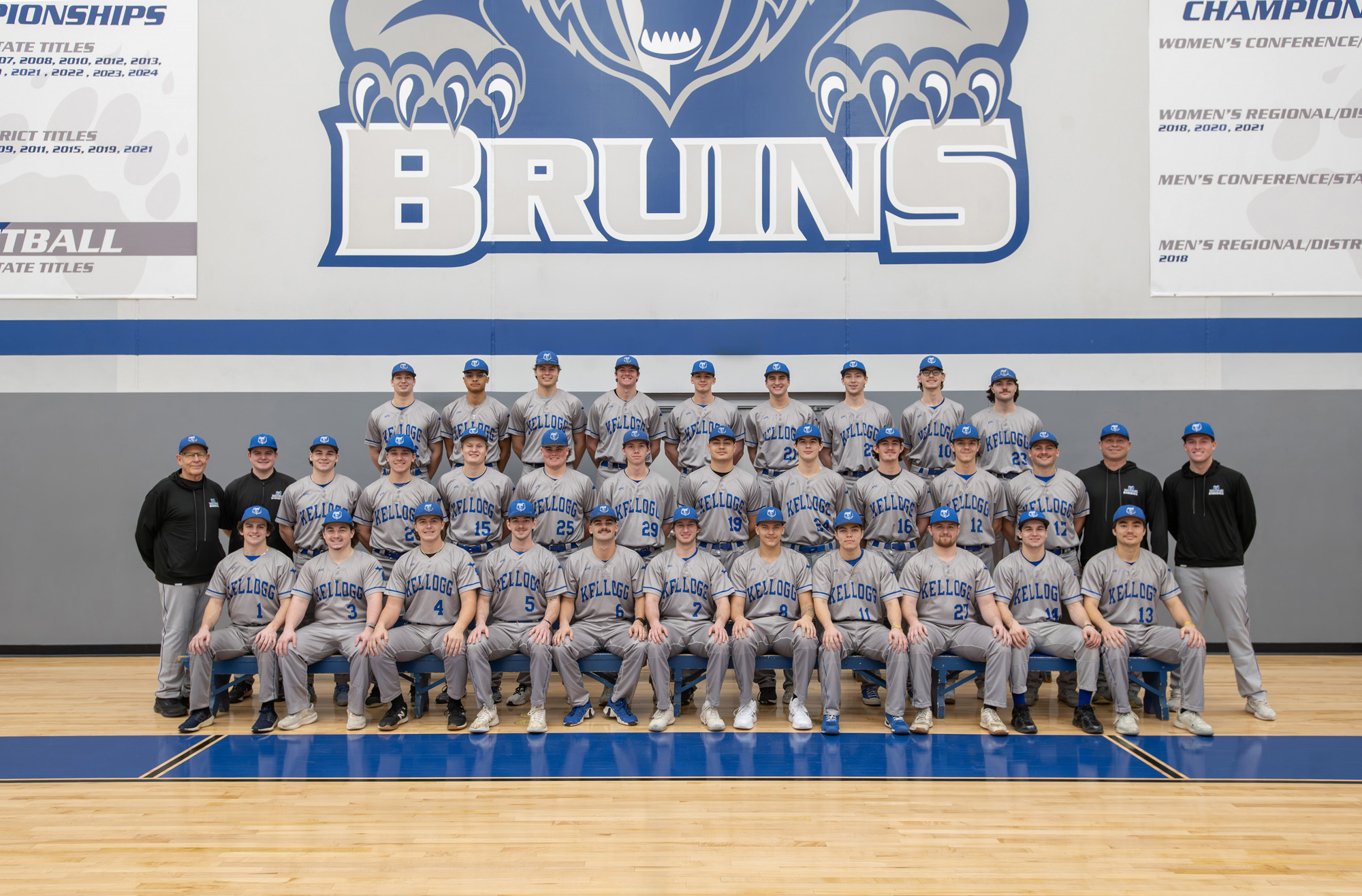 KCC's 2025-26 baseball team.