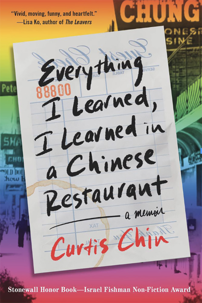 The cover of Curtis Chin's book, “Everything I Learned, I Learned in a Chinese Restaurant.”