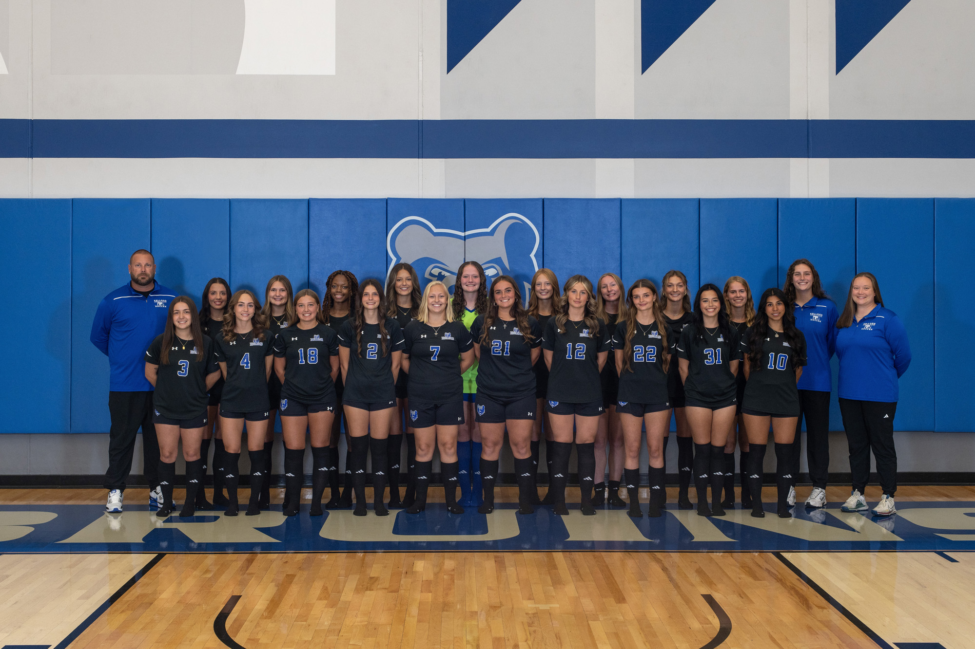 KCC's women's soccer team.