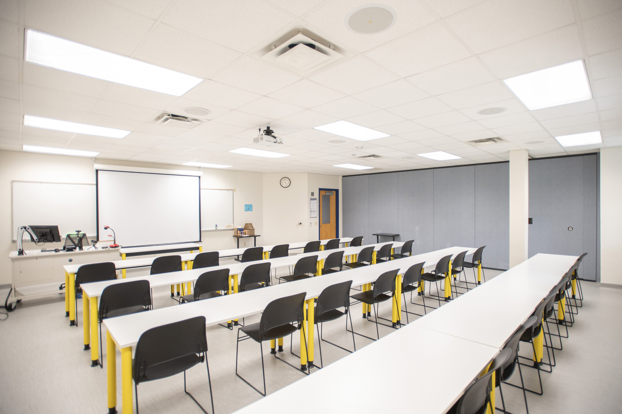 A classroom at the Fehsenfeld Center.